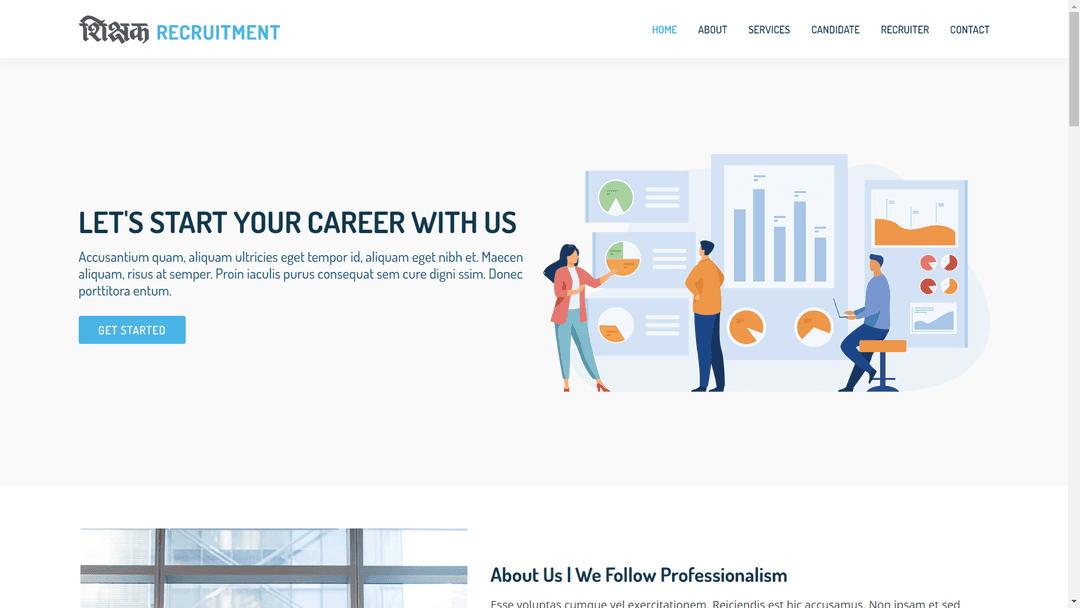 Shikshak Recruitment Website